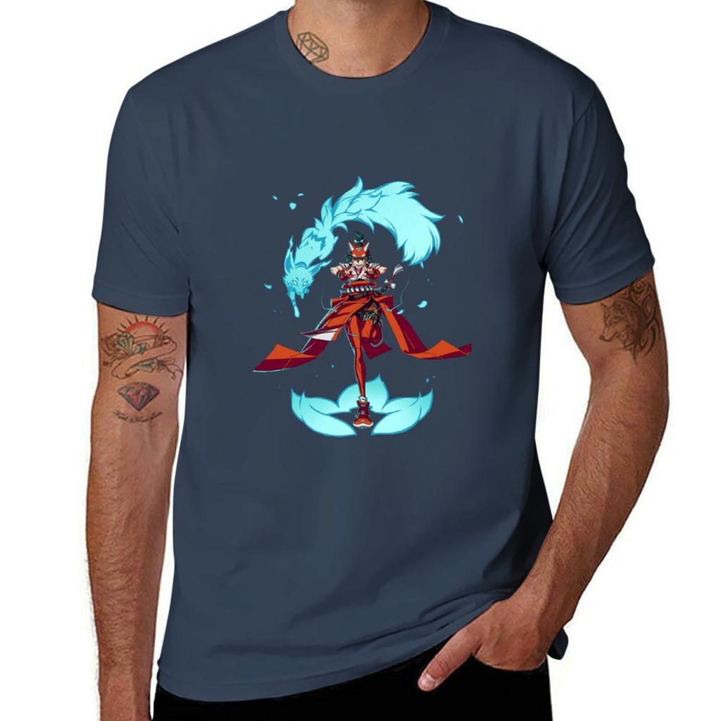 Kiriko Anime Essential Tshirt Tshirt T Shirts For Unisex Pack Cotton Essential T Shirt T Shirts Cotton 100 Tshirt