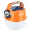 Solar-Powered Camping Lamp Reusable USB Charging Tent Lantern Portable Handheld Flashlight for