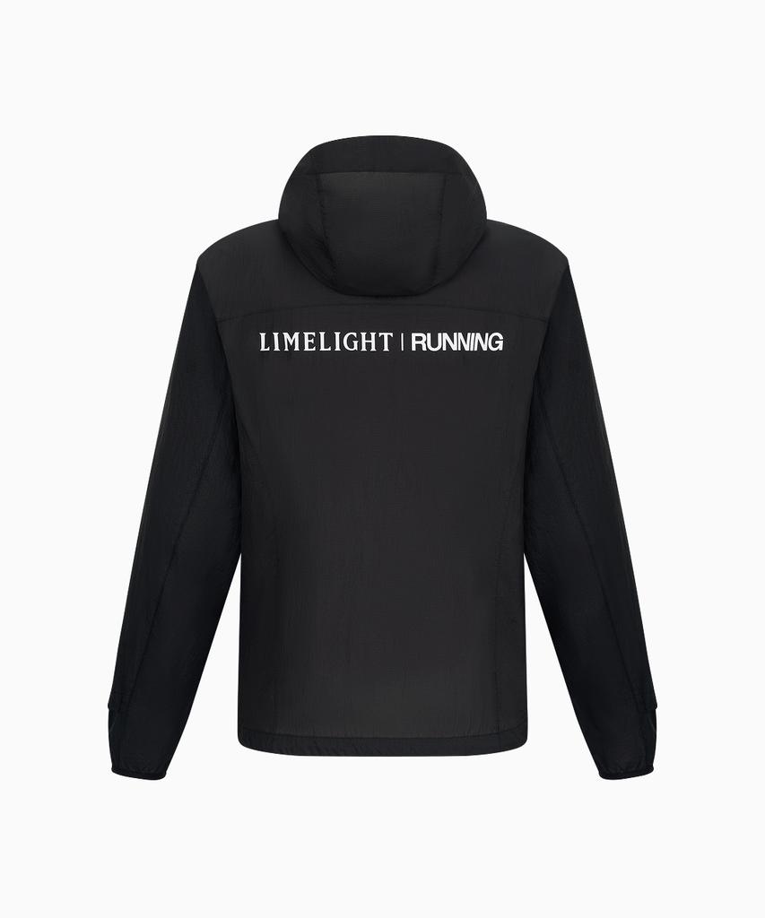 Спортивная ветровка Ripstop для бега Limelight Apparel Athlete (Черно-белый)