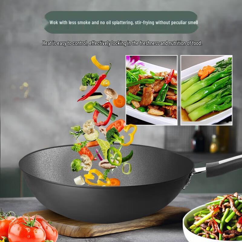 Kangbach Andrew 32cm Stainless Steel Wok