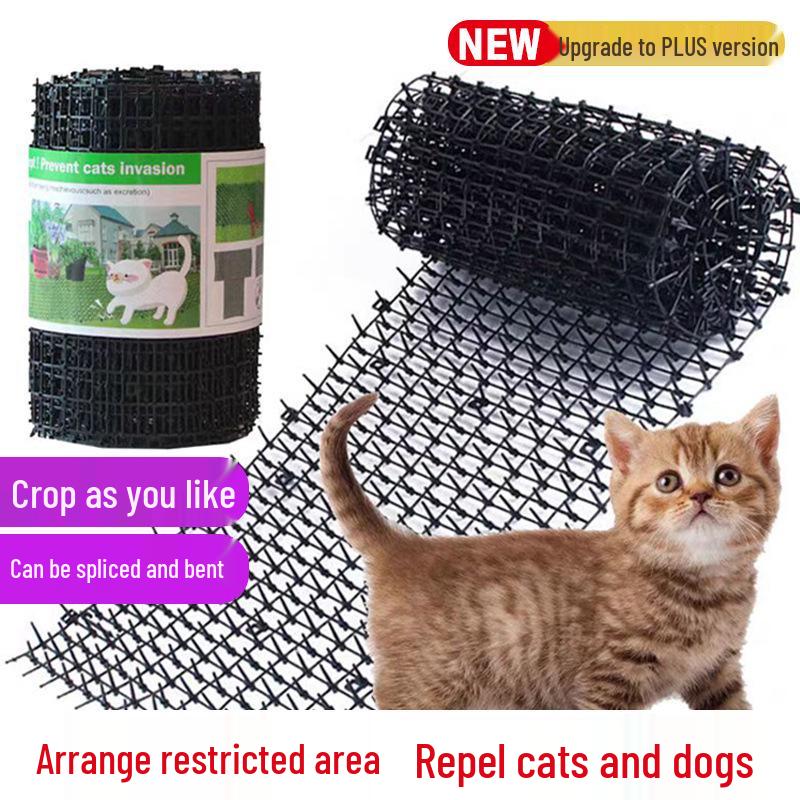 Pet Spike Mat: Cat & Dog Deterrent for Gardens - Protects Vegetables & Flower Beds
