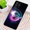 Чехол для телефона Fire Football Ball Soccer для Samsung Galaxy note 10 pro S26 Ultra S23 S24 FE S25 S21 S22 PLUS ударопрочный
