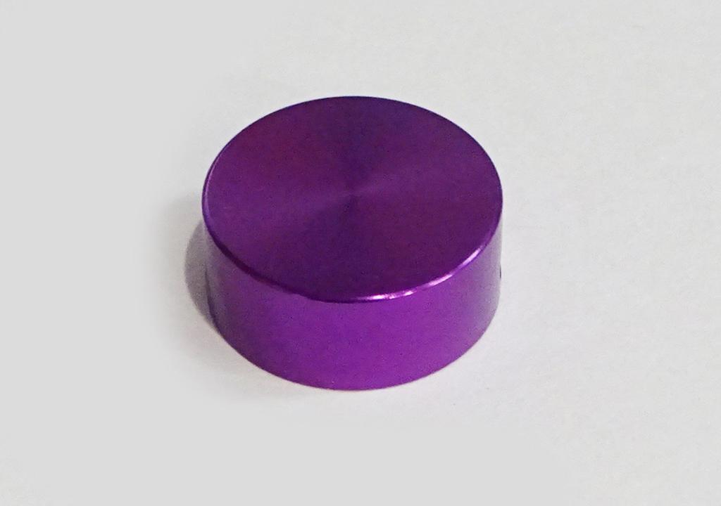 Эффекторный ножной переключатель Hat Switch Cap Foot Cover Aluminum [FSTA] (фиолетовый)