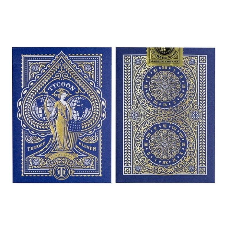 Theory11 Tycoon Игральные карты Велосипедная колода Размер покера Карточные игры Волшебные трюки