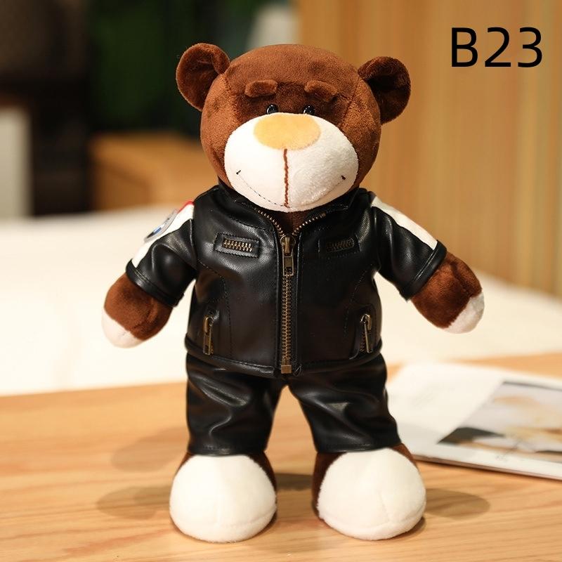 Kawaii helmets and teddy bears motorcycle decorations cute anime-filled soft stuffed toys as holiday gifts for friends