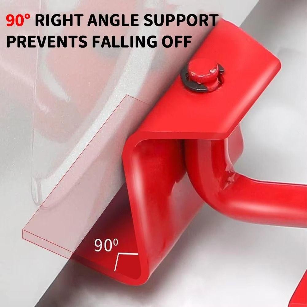 5Pcs Effort Saving Appliance Moving Wheel Slider Transport Roller Set Washing Machine