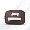 AIY5   PU Leather Car Tissue Box Armrest Paper Towel Storage Bag For Jeep Grand Cherokee Wrangler JK Gladiator Compass Renegade Patriot