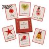 Stitching Card Project Set Christmas DIY Kit, 6 Chrismas Cards, Stitch by Hand, Thread Art Crafts for Beginners Holiday Craft Handmade Keepsake Family