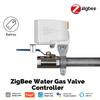 Для ZigBee Умный контроллер клапана воды и газа с батарейным питанием Совместим с Alexa Google Home Контроллер клапана воды Отсекатель газа
