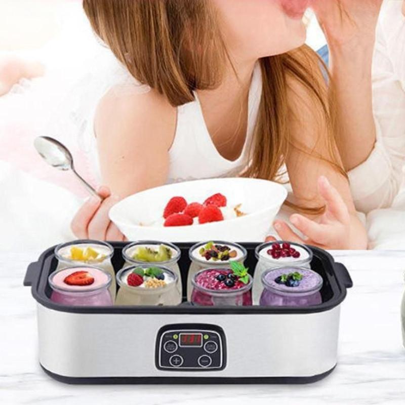 Многофункциональная автоматическая йогуртница Бытовое оборудование для обработки пищевых продуктов из нержавеющей стали Профессиональная домашняя йогуртница