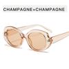 European American Style Party Sunglasses Oval Shape Anti-reflective Sun Glasses for Men Vacation Travelling Female Sunglass