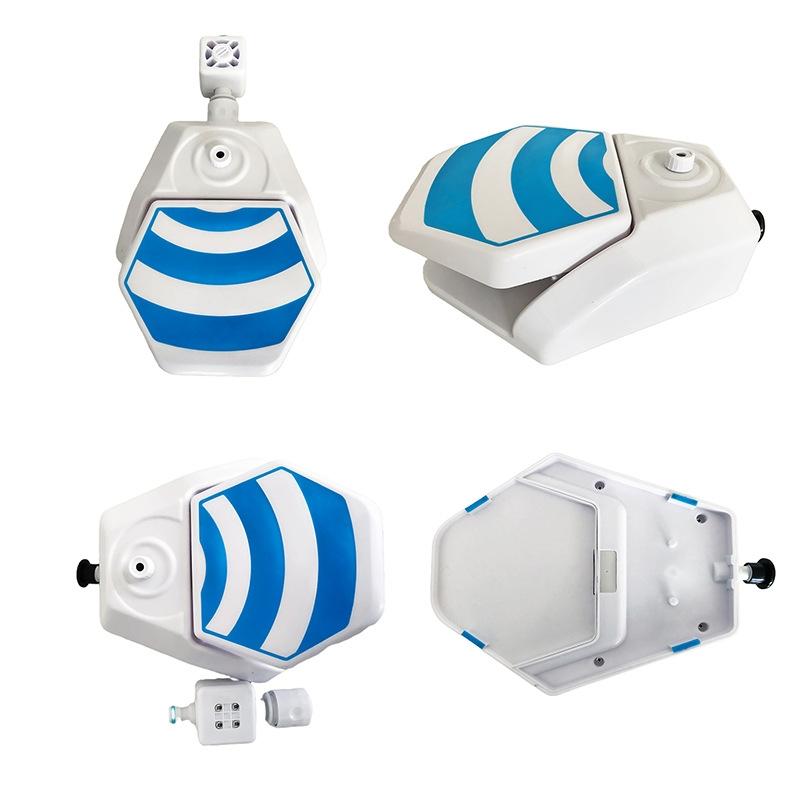 Фонтан для воды для собак, кормушка для домашних животных, ножной распылитель для собак, забавный автоматический диспенсер для питья, большая емкость для поения