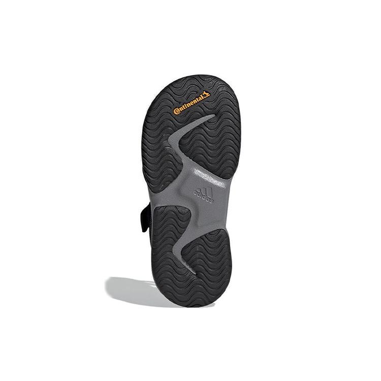 adidas Детские сандалии Terrex Sumra K с нескользящей подошвой и амортизацией, черные с красным, для детей, FV0831