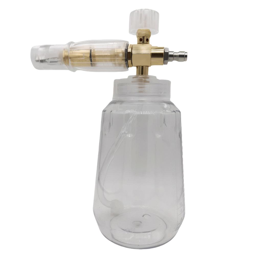 Автомобильный пенный распылитель с быстроразъемным соединителем, аксессуары для мойки высокого давления, портативный ручной пеногенератор для мытья и чистки автомобиля