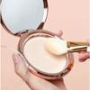 Makeup Helper Art Pact Original Professional Finish Rose Glitter Pact Powder 25 г, нет. 23 Натуральный бежевый, 1 шт.