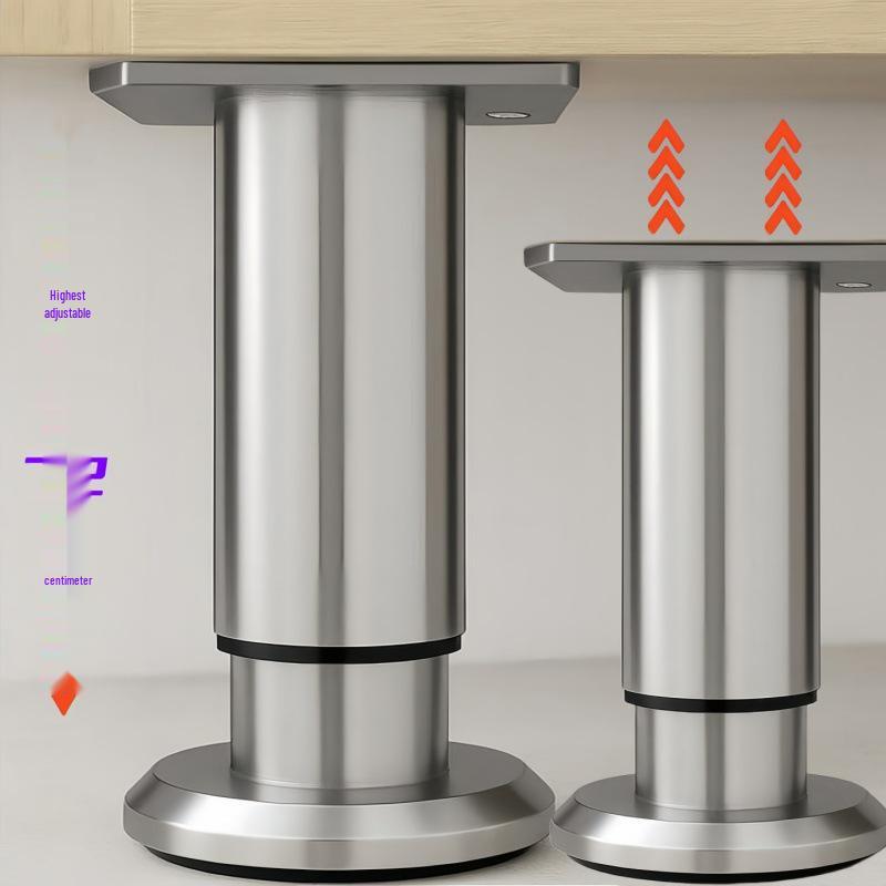 Регулируемые ножки из нержавеющей стали для дивана, тумбы под телевизор, журнального столика, шкафчика для ванной и кровати.