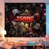 The Binding Of Isaac Напечатанный Большой Настенный Гобелен Настенное Украшение Домашний Декор Покрывало