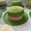 New hat women's spring and summer flat top top hat adjustable French British sunshade sunscreen travel versatile seaside