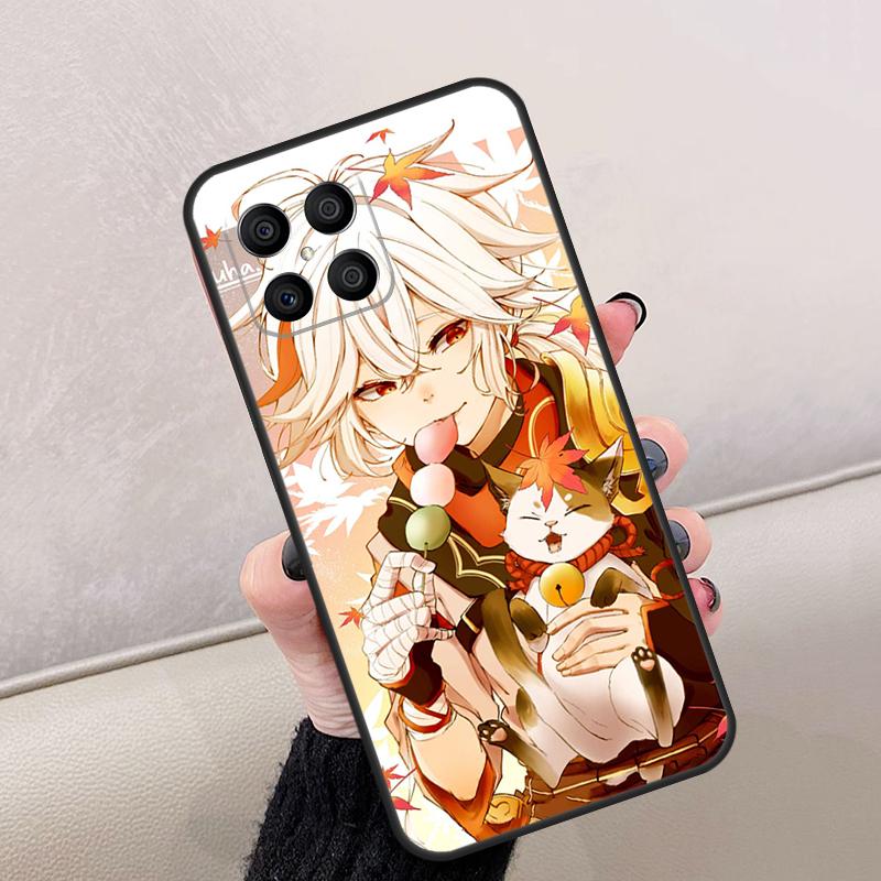 Genshin Impact Каэдэхара Казуха Для Honor Magic 8 6 7 Pro Чехол Для Honor 400 Lite 200 50 70 90 X8c X8b X9a X9b X9c X9d Win RT
