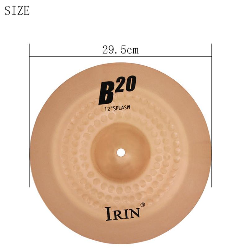 12-дюймовая тарелка B20, профессиональная бронзовая тарелка для ударной установки