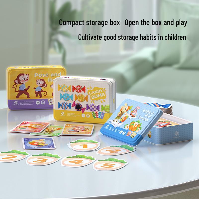 Игра в карты для детей «Вертушка»: Игрушка для развития чувства числа и тренировки памяти