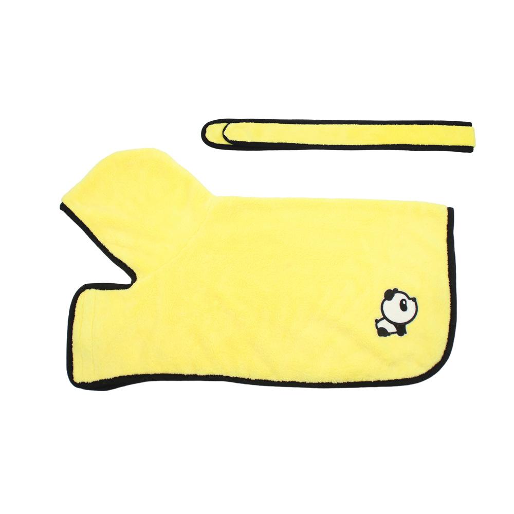 Питомец это абсорбирующий халат для питомца быстросохнущий коралловый флис вышитый собачий повседневный халат