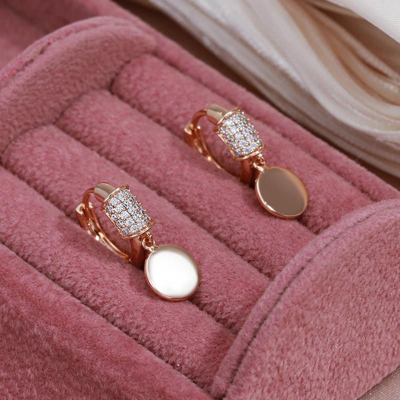 Глянцевые серьги-капли для женщин Kinel, роскошные циркониевые свадебные украшения для невесты