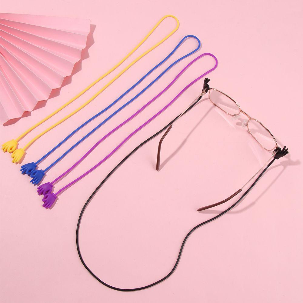 Accessories Silicone Glasses Chain Sports Eyewear Lanyard Eyeglasses Rope Neck Cord Glasses Strap
