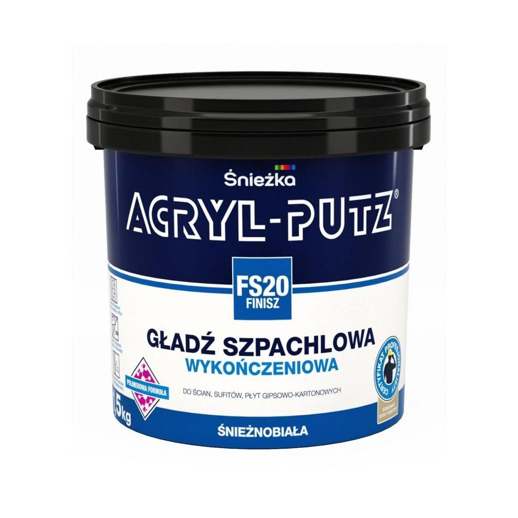 Śnieżka Acryl-Putz FS 20 Finish Ready Mix Finishing Spackle
