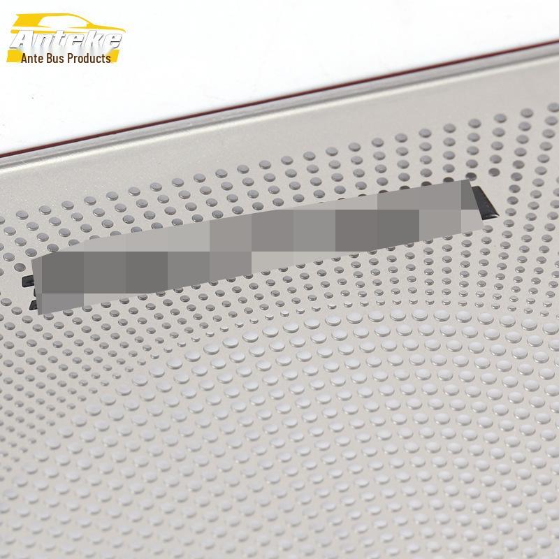 Vellfire Stainless Steel Speaker Cover Accessory for Middle Door Panel