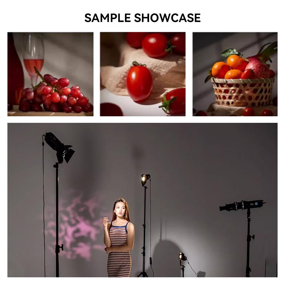 10 шт. графических карт SOONPHO OT1 для оптического конденсатора снот для проекции фона, графическая DIY шторка для фото для светодиодных вспышек Godox