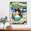 Full Round Diamond Painting Alice In Wonderland Art Rhinestone Picture Mosaic DIY 5D Cross Stitch Embroidery Home Decoration