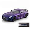 1/24 Benz SLS Amg Суперспортивный автомобиль Сплав Литая модель Металлическая машина Звук и свет Инерционная Коллекция Хобби Украшения День рождения