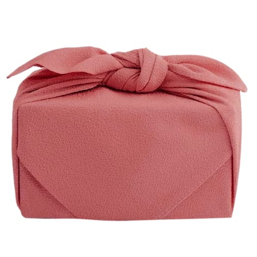 Musubi Furoshiki (Wrapping Cloth), 70cm, Plain Rose, Ichigoshi, Made In Japan, 10184-002