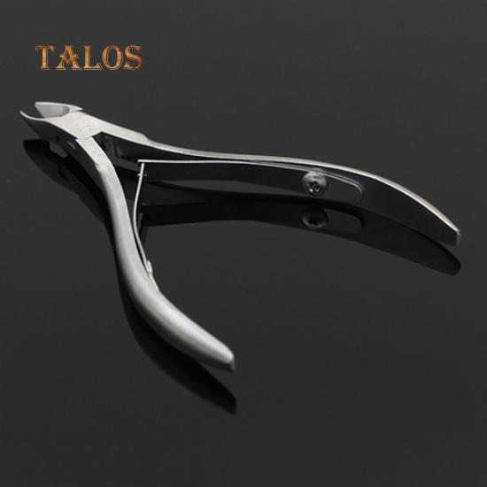 Нержавеющая сталь дизайн ногтей щипцы для кутикулы пальцев маникюрные плоскогубцы резак инструмент