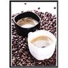 5D Алмазная картина Полный Алмазный Кофе Круглый Алмазная Мозаика Узор Домашнее Украшение Diy Ручная Работа