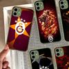 Футбольная команда Галатасарай Для силиконового матового чехла для телефона Для iPhone 16 Pro Max 15 14 13 12 11 X XS MAX