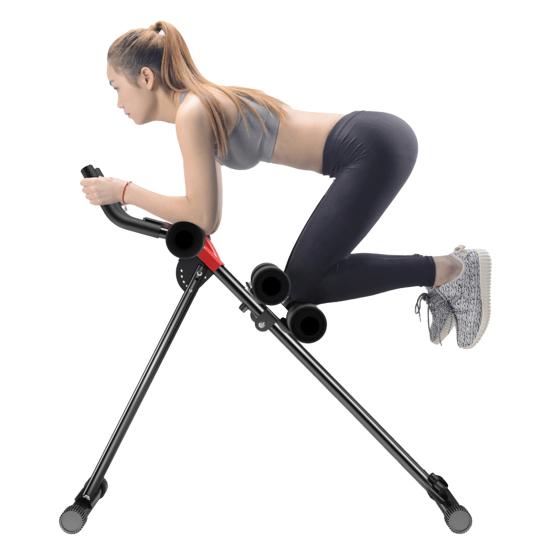 Abdominal Roller Ab Workout Equipment Adjustable Ab Machine Full Body Workout for Home Gym Strength Training Exercise Equipment