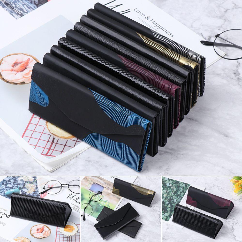 Business Black Eyeglasses Accessories Sun Glasses Box Eyeglasses Case Triangle Glasses Box