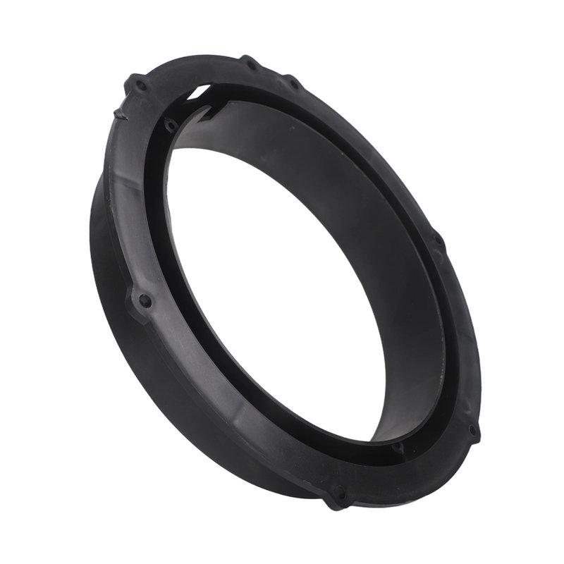2Pcs 6.5 Inch Car Speaker Spacer Rings Adaptor For Skoda For Tiguan Front Door For Passat Black Plastic Mounting Bracket