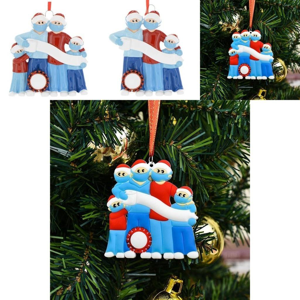 Diy Family Name Personalized 2020 Christmas Tree Hanging Ornament For Unique Holiday Decor