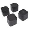 4 Set Rubber Bed Risers Multifunctional Safe Expansion Space Furniture Raiser for Tables Chairs Sofas and Cabinets