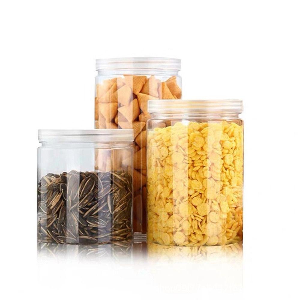 Box Round With Cover miscellaneous grain Storage Tank Biscuit Tank Food Container Sealed Cans