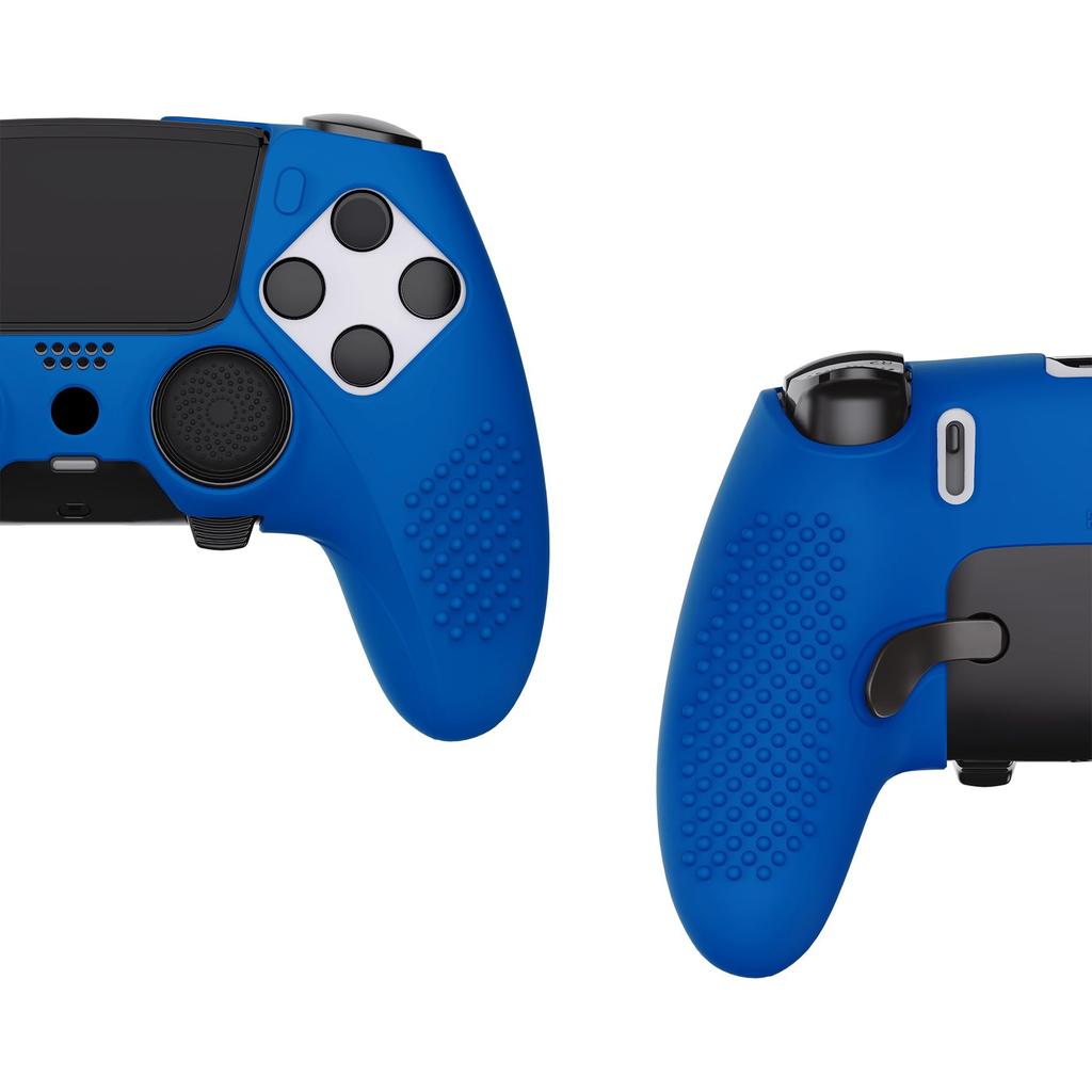 Силиконовый чехол для PlayVital PS5 Edge, мягкий резиновый протектор для PS5 с колпачками для стиков, издание 3D Studs, нескользящий контроллер,