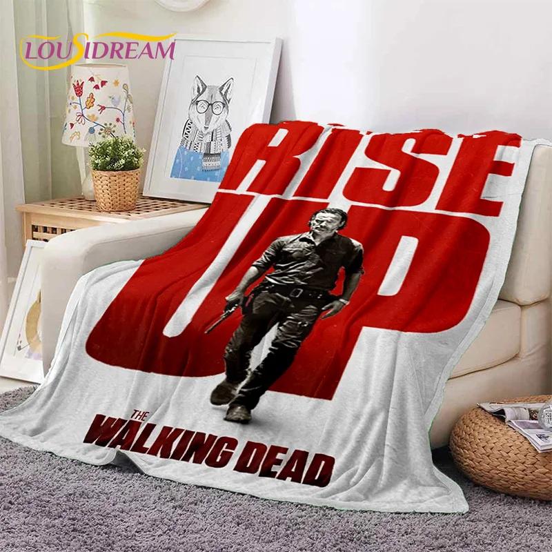 Ходячие мертвецы Линкольн TWD Мягкое фланелевое одеяло для кроватей Спальни Дивана Пикника, Плед для Накрытия на Улице Отдыха Дневного Сна Подарок