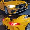 1/32 литой автомобиль Benz AMG GT63, ​​модель автомобиля, откат со звуком и светом, игрушечный автомобиль для мальчиков и девочек, подарок для взрослых