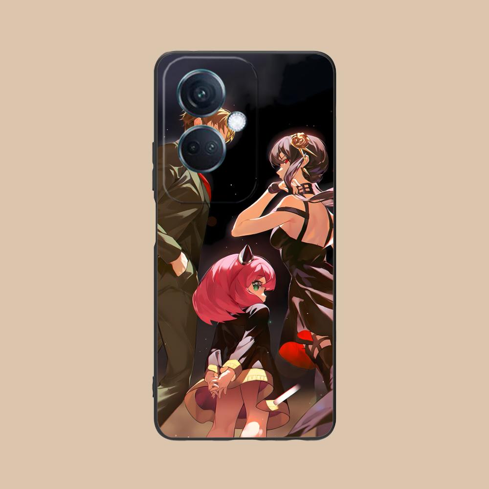 Чехол для мобильного телефона Anime Spy Family для OPPO Reno 14 13 12 11 10 9 8 7 6 5 F T Pro 5G Цветной печатный чехол Роскошный чехол Красивый