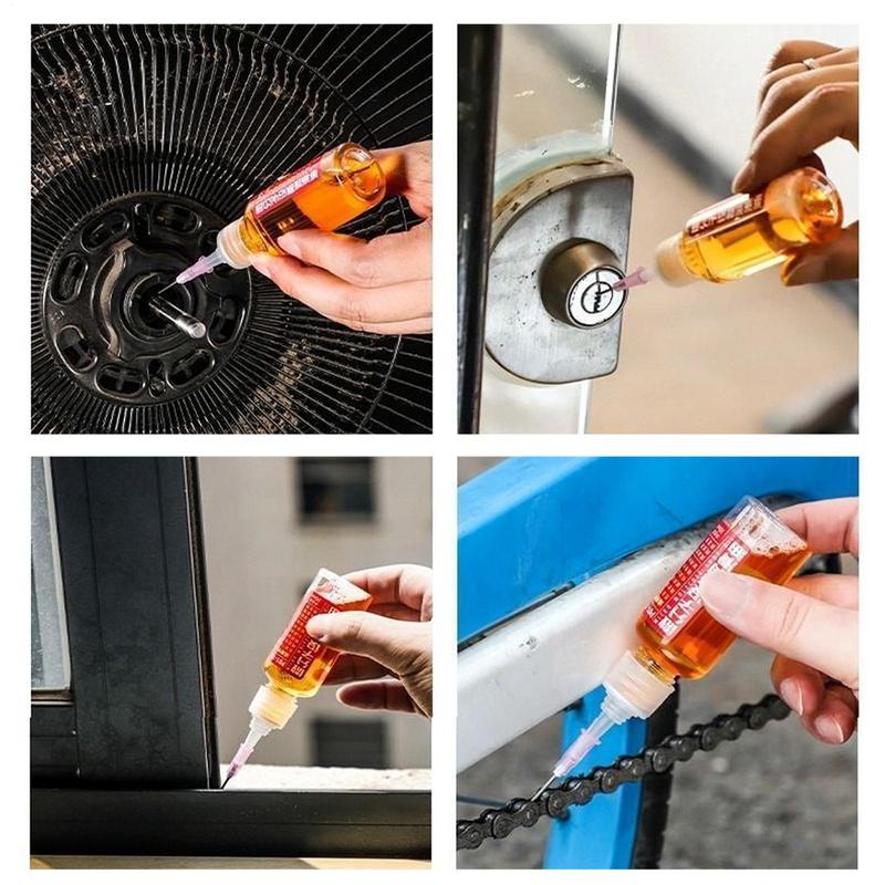 60ML Bicycle Lubricant Road Bike Mountain Bike Chain Oil For Fork Flywheel Chain Cycling Accessories Multi-Use Rust Lubricating