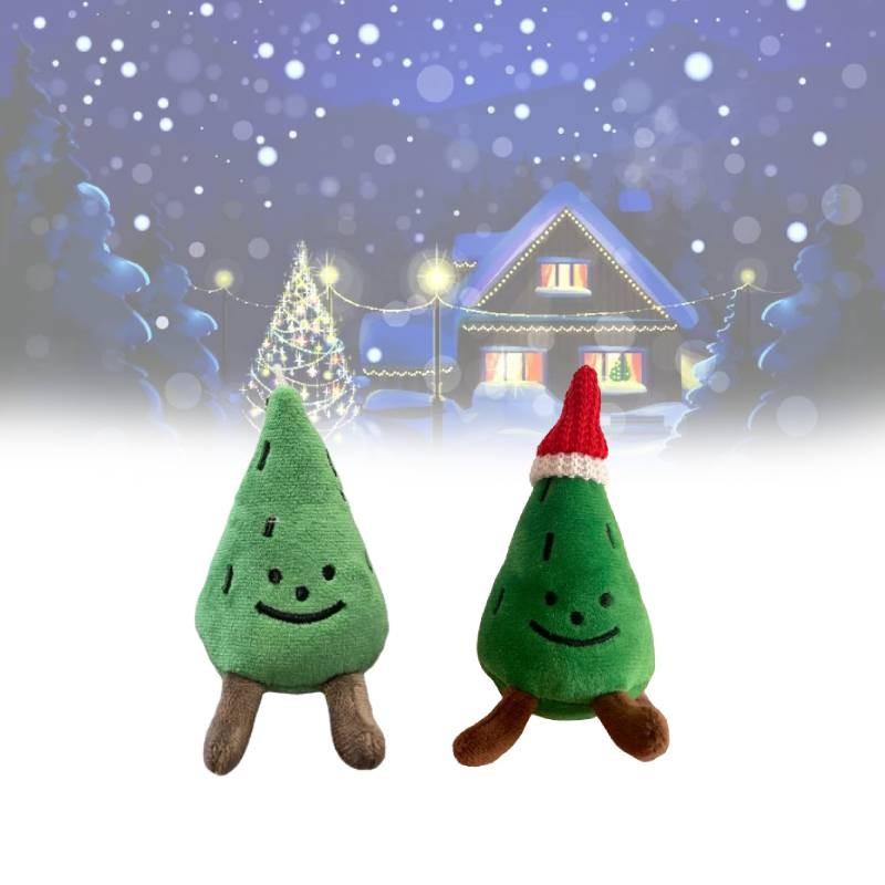Дерево Рождественский Брелок Милый Декоративный Плюшевый Подвеска Игрушка Кукла Подарок Украшение
