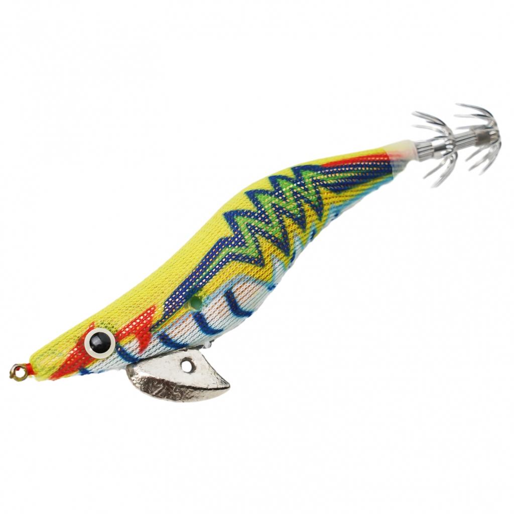 1pc Squid Hook Luminous Tail Plastic Weight : 12.2g